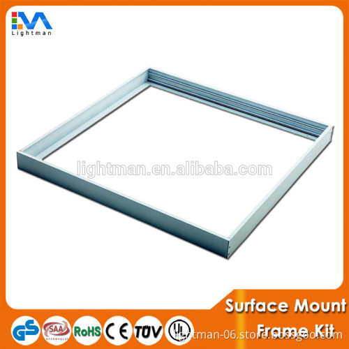 Hot sale Silver Frame 600x600 flat led panel